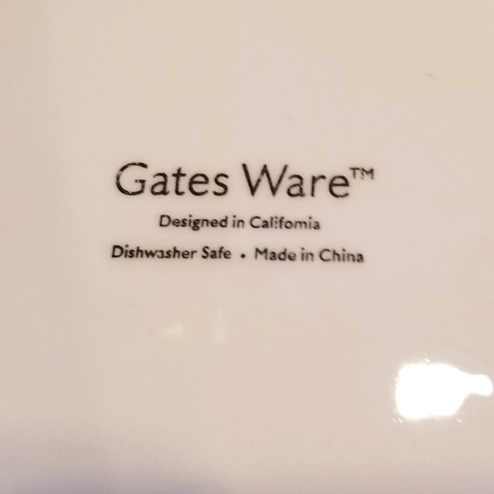 Gates Ware Square Clover Serving Platter - Picture 3 of 3